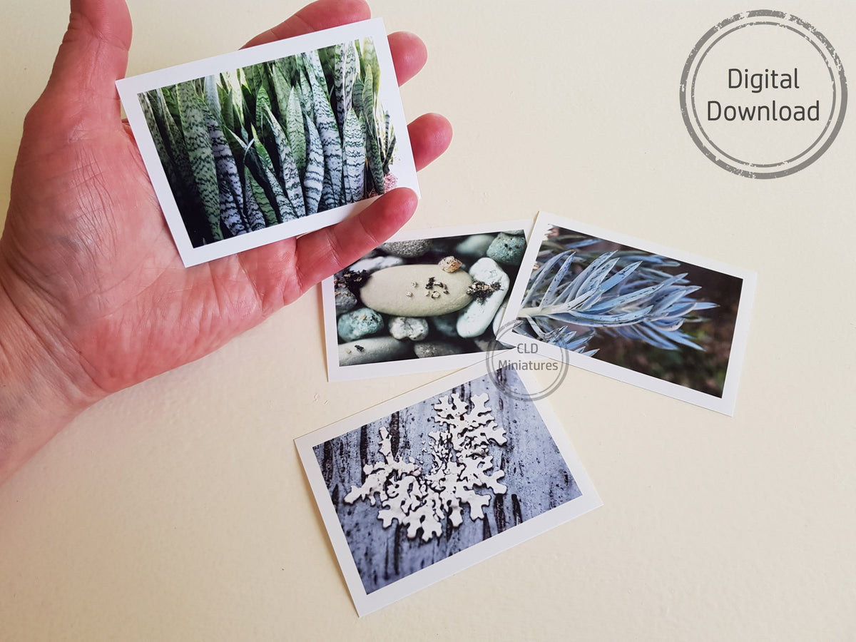 Printable Dollhouse Miniature Wall Art – CLD Miniatures