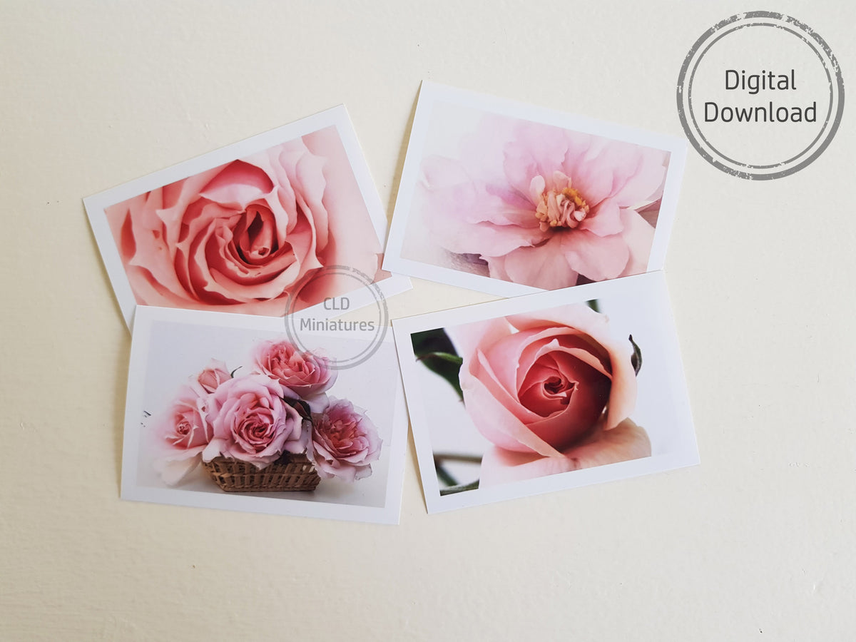 Printable Dollhouse Miniature Wall Art – CLD Miniatures