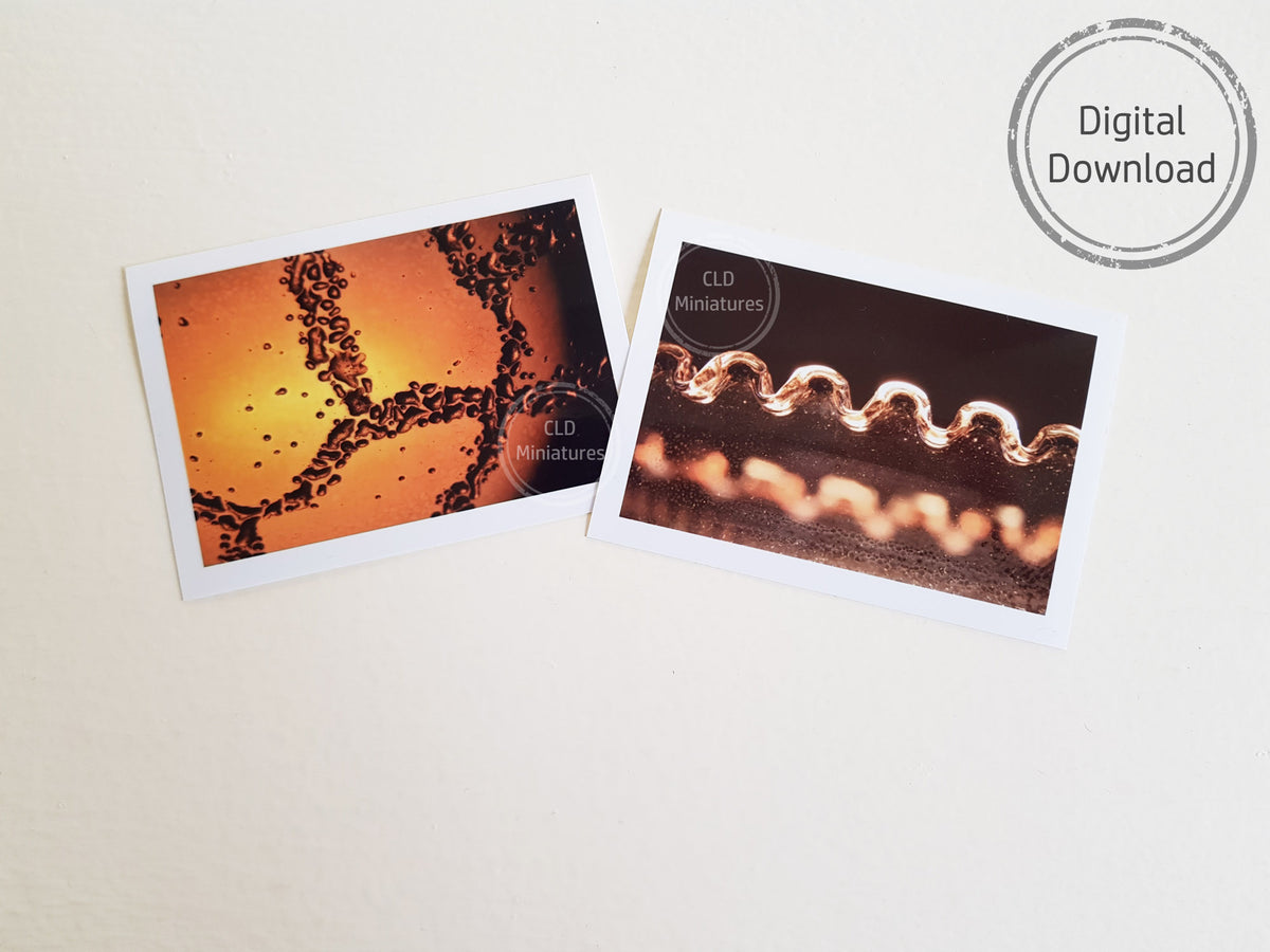 Printable Dollhouse Miniature Wall Art – CLD Miniatures