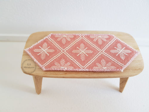 Dusty Pink Floral Table Runner