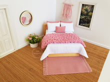 Load image into Gallery viewer, Dusty Pink and White Bedroom Décor Set