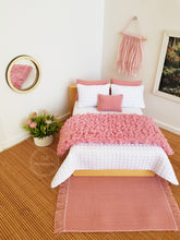 Load image into Gallery viewer, Dusty Pink and White Bedroom Décor Set