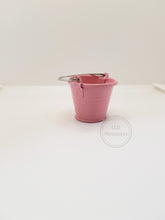 Load image into Gallery viewer, Pink Metal Bucket