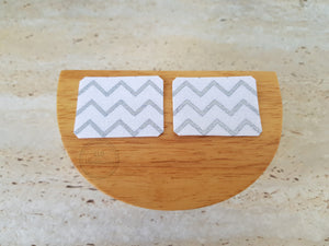 Set of 4 Chevron Placemats