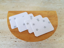 Load image into Gallery viewer, Set of 4 Silver Star Placemats