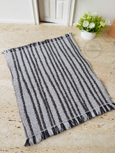 Load image into Gallery viewer, Cream Textured Stripe Rug