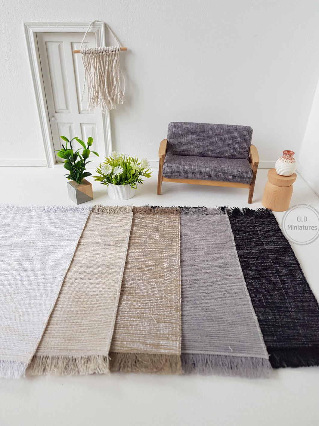 Neutral Coloured Floor Rug - 5 Colours, 6 Sizes