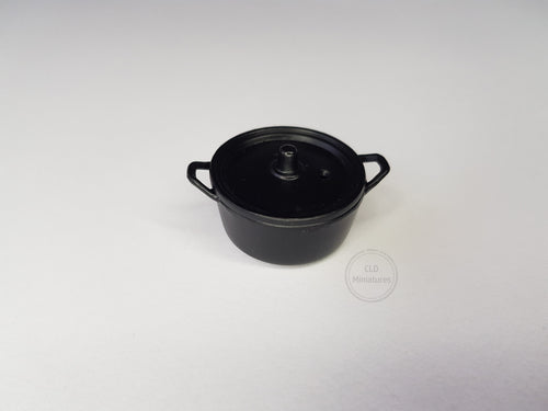 Mini Black Soup Pot