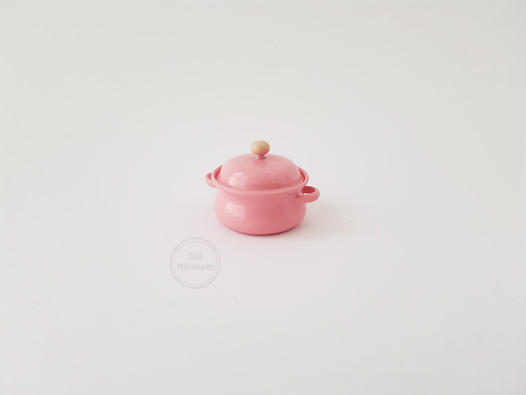 Mini Pink Soup Pot