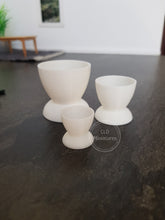 Load image into Gallery viewer, Set of 3 Egg Cup Pots - 4 Colours