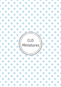 Printable Dollhouse Blue Wallpaper Pack - 16 Designs Included