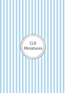 Printable Dollhouse Blue Wallpaper Pack - 16 Designs Included