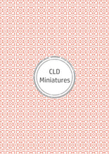 Load image into Gallery viewer, Printable Dollhouse Coral Wallpaper Pack - 16 Designs Included