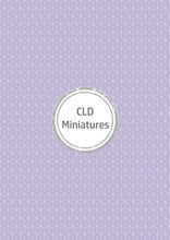 Load image into Gallery viewer, Printable Dollhouse Lilac Wallpaper Pack - 16 Designs Included