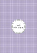 Load image into Gallery viewer, Printable Dollhouse Lilac Wallpaper Pack - 16 Designs Included