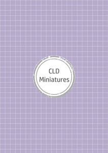 Printable Dollhouse Lilac Wallpaper Pack - 16 Designs Included