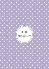 Load image into Gallery viewer, Printable Dollhouse Lilac Wallpaper Pack - 16 Designs Included