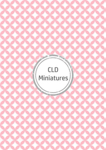 Printable Dollhouse Pink Wallpaper Pack - 16 Designs Included