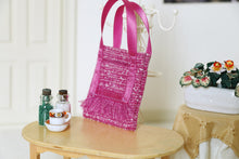 Load image into Gallery viewer, 1:6 Scale Doll Pink Tote Bag