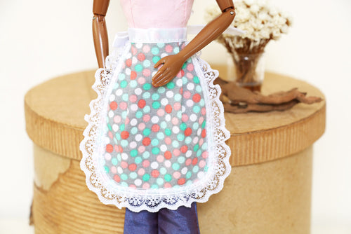 1:6 Scale Half Doll Apron