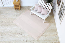 Load image into Gallery viewer, Beige Striped Rug