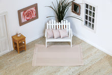 Load image into Gallery viewer, Beige Striped Rug