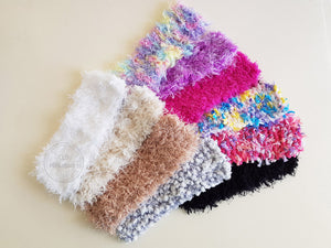 Fluffy Knitted Bed Runner - 10 Colours