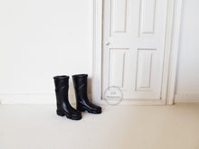 Load image into Gallery viewer, Pair of Black Rubber Boots