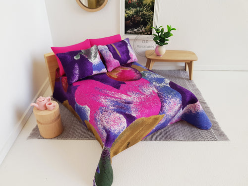 Bright Abstract Bed Cover Set