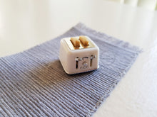 Load image into Gallery viewer, Miniature Off-White Toaster