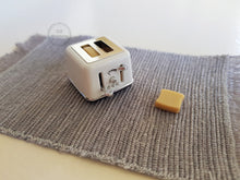 Load image into Gallery viewer, Miniature Off-White Toaster