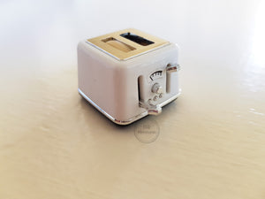 Miniature Off-White Toaster