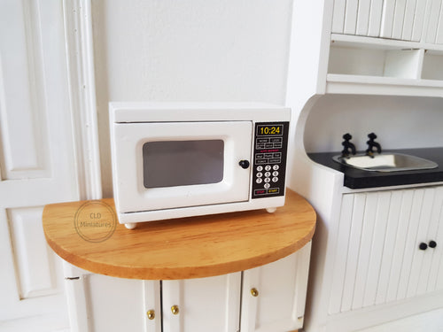 White Microwave