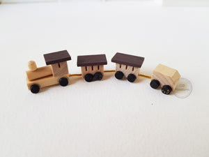 Miniature Wooden Train