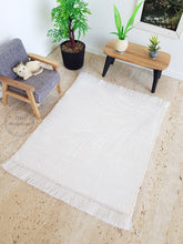 Load image into Gallery viewer, Off White Textured Rug - 3 Sizes