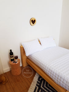 Small Wooden Heart Decor