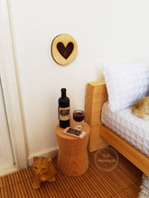 Load image into Gallery viewer, Small Wooden Heart Decor