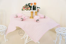 Load image into Gallery viewer, Check Tablecloth/Picnic Rug with 4 Napkins - Choose from 7 Colours