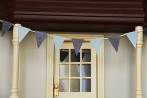 Mini Blue Denim Look Bunting