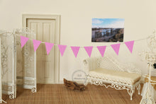 Load image into Gallery viewer, Plain Coloured Bunting- Choose from 5 Colours