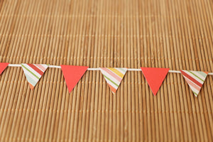 Mini Watermelon and Stripes Bunting