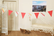 Load image into Gallery viewer, Mini Watermelon and Stripes Bunting