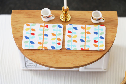 Set of 6 Leaf Placemats