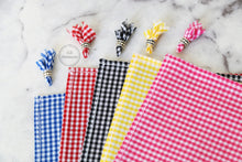 Load image into Gallery viewer, Check Tablecloth/Picnic Rug with 4 Napkins - Choose from 7 Colours