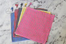 Load image into Gallery viewer, Check Tablecloth/Picnic Rug with 4 Napkins - Choose from 7 Colours